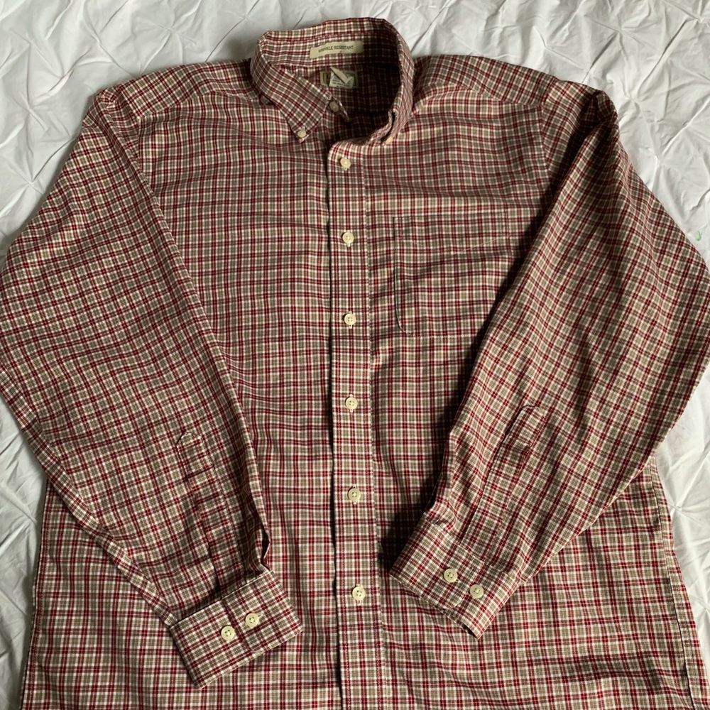 L.L. Bean wrinkle resistant button down shirt